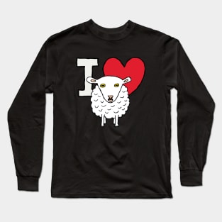 I Love Sheep Long Sleeve T-Shirt